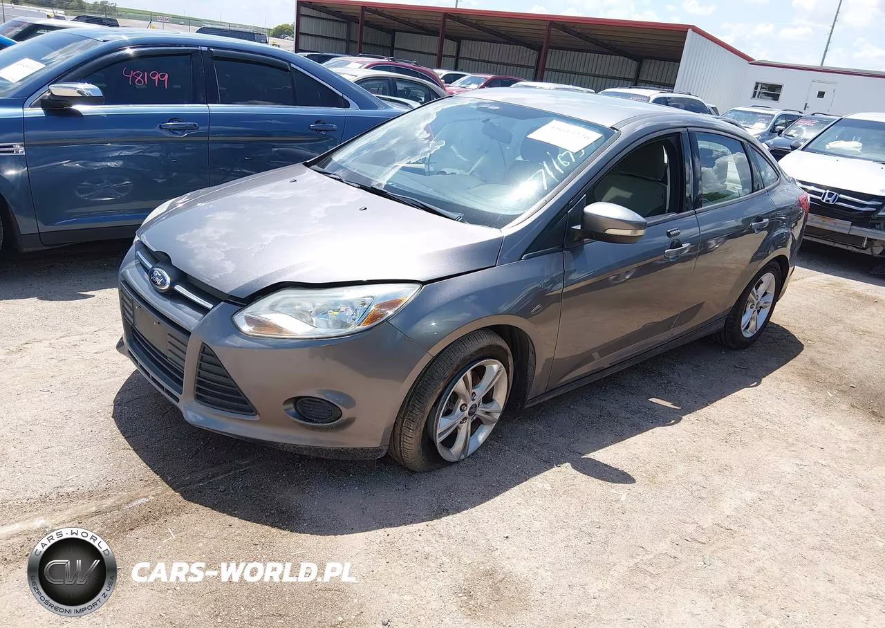 2014 Ford Focus Se VIN:1FADP3F2XEL184284 - 2