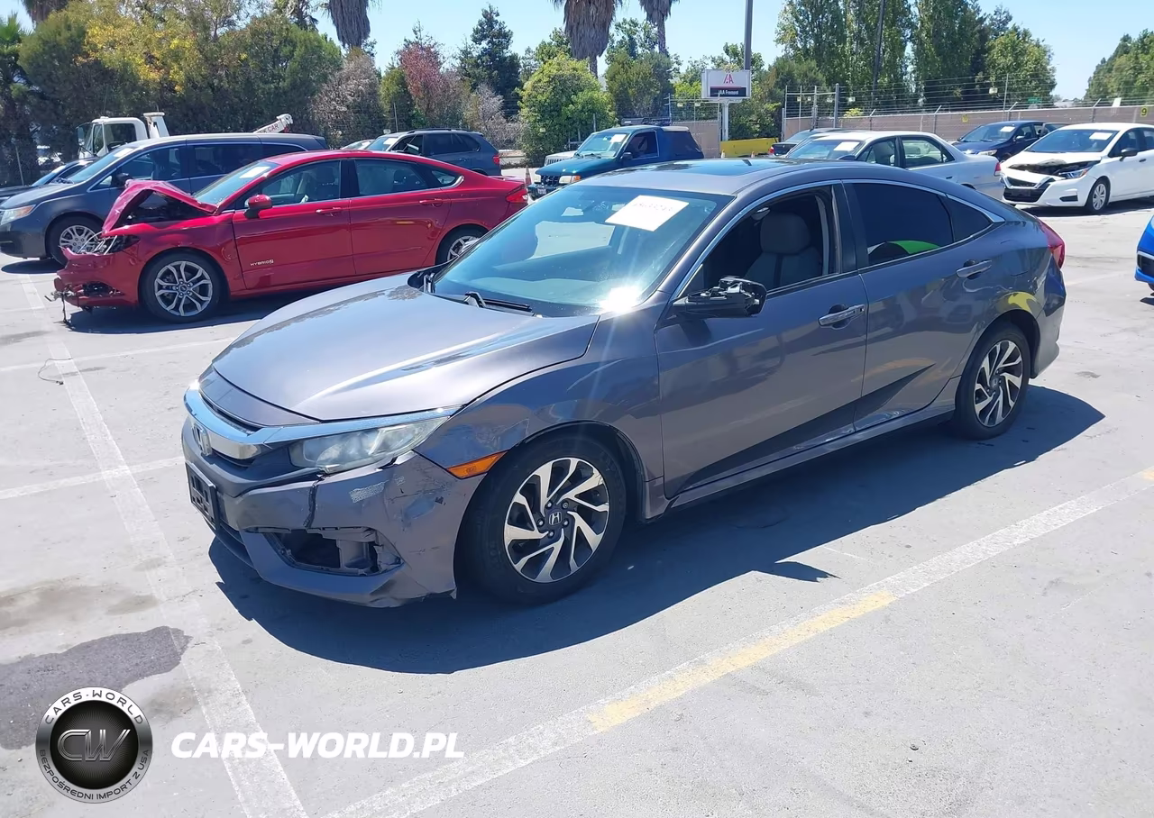 2017 Honda Civic Ex VIN:19XFC2F79HE231029 - 2
