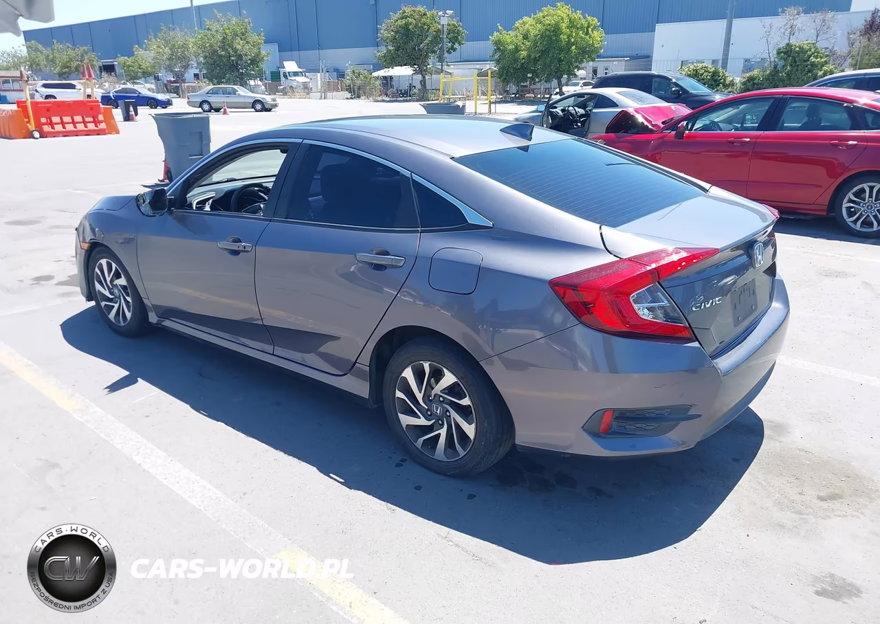 2017 Honda Civic Ex VIN:19XFC2F79HE231029 - 3