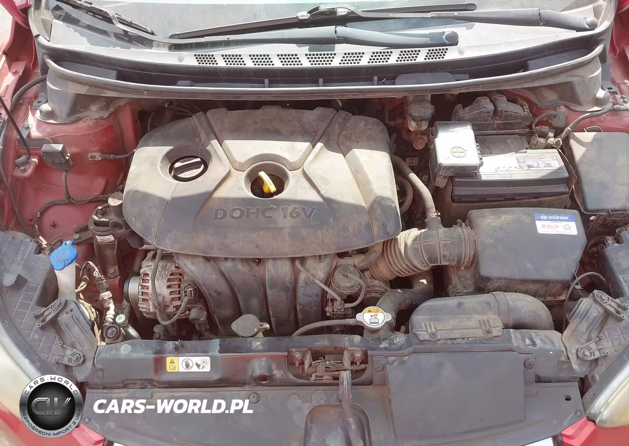 2012 Hyundai Elantra Gls (Ulsan Plant) VIN:KMHDH4AE4CU261832 - 10