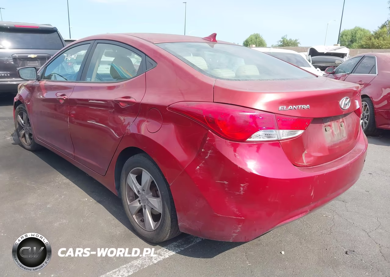 2012 Hyundai Elantra Gls (Ulsan Plant) VIN:KMHDH4AE4CU261832 - 3