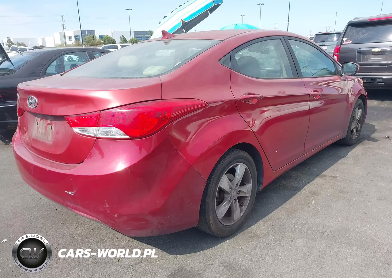 2012 Hyundai Elantra Gls (Ulsan Plant) VIN:KMHDH4AE4CU261832 - 4