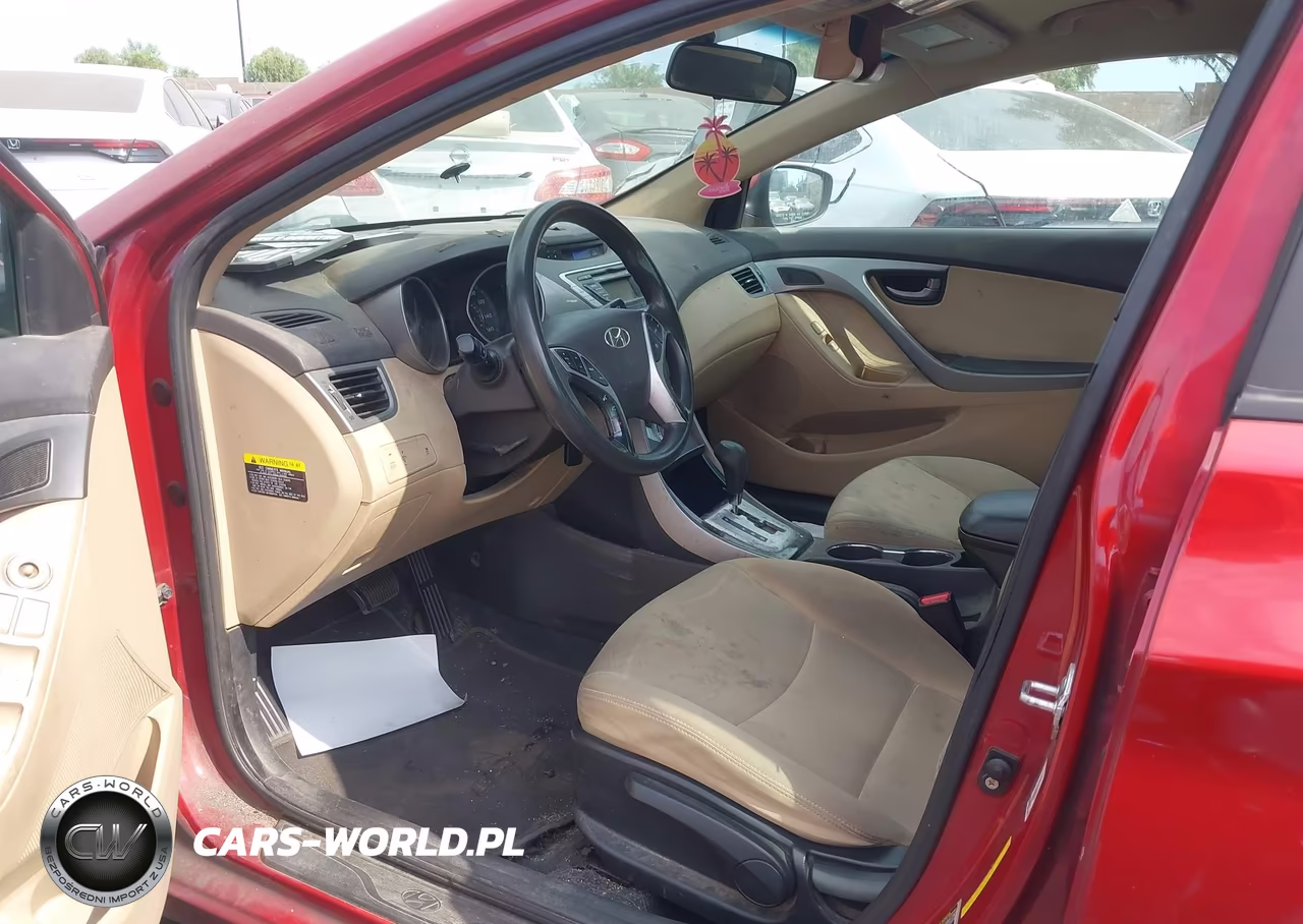 2012 Hyundai Elantra Gls (Ulsan Plant) VIN:KMHDH4AE4CU261832 - 5
