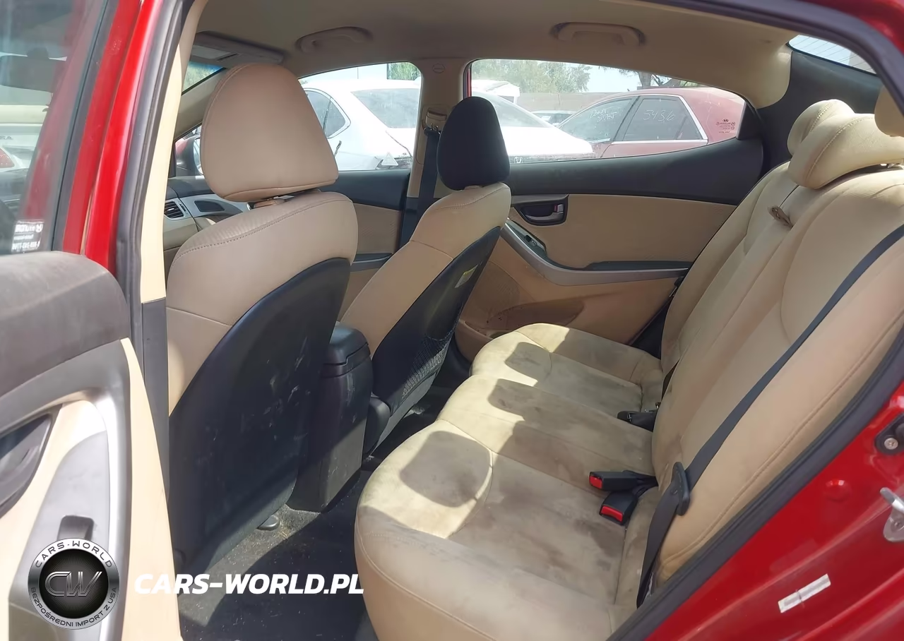 2012 Hyundai Elantra Gls (Ulsan Plant) VIN:KMHDH4AE4CU261832 - 8