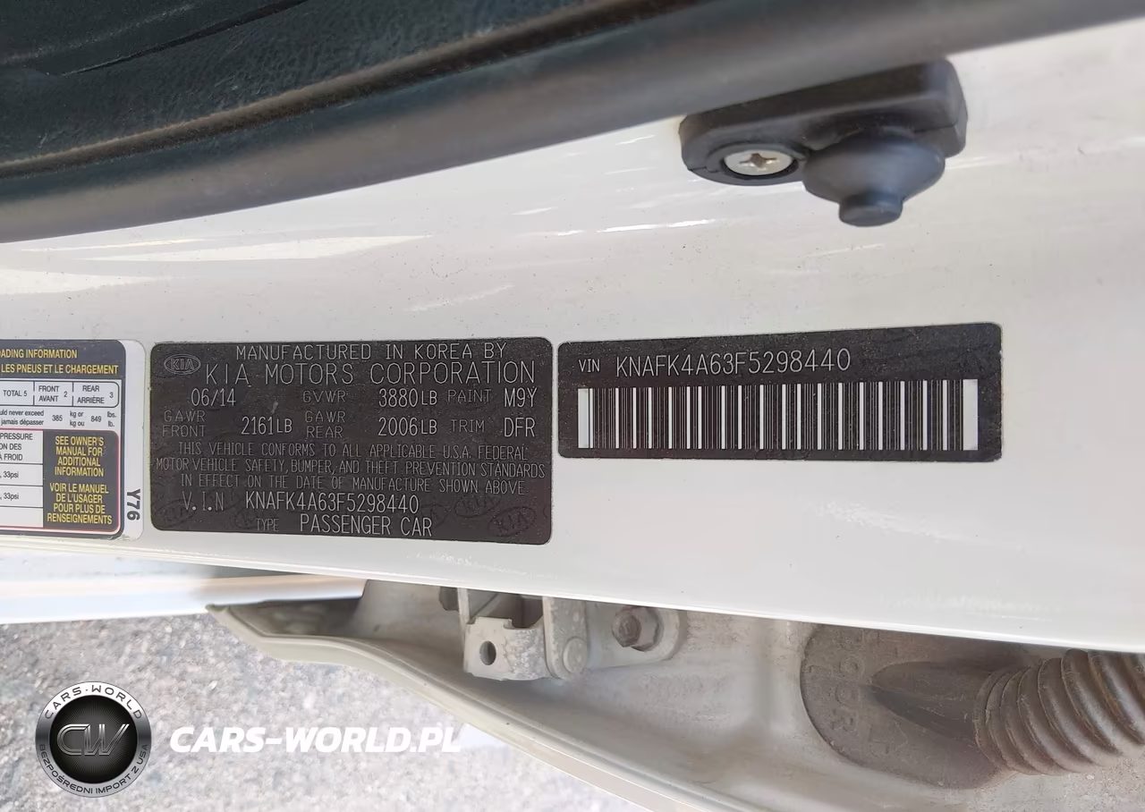 2015 Kia Forte Lx VIN:KNAFK4A63F5298440 - 9
