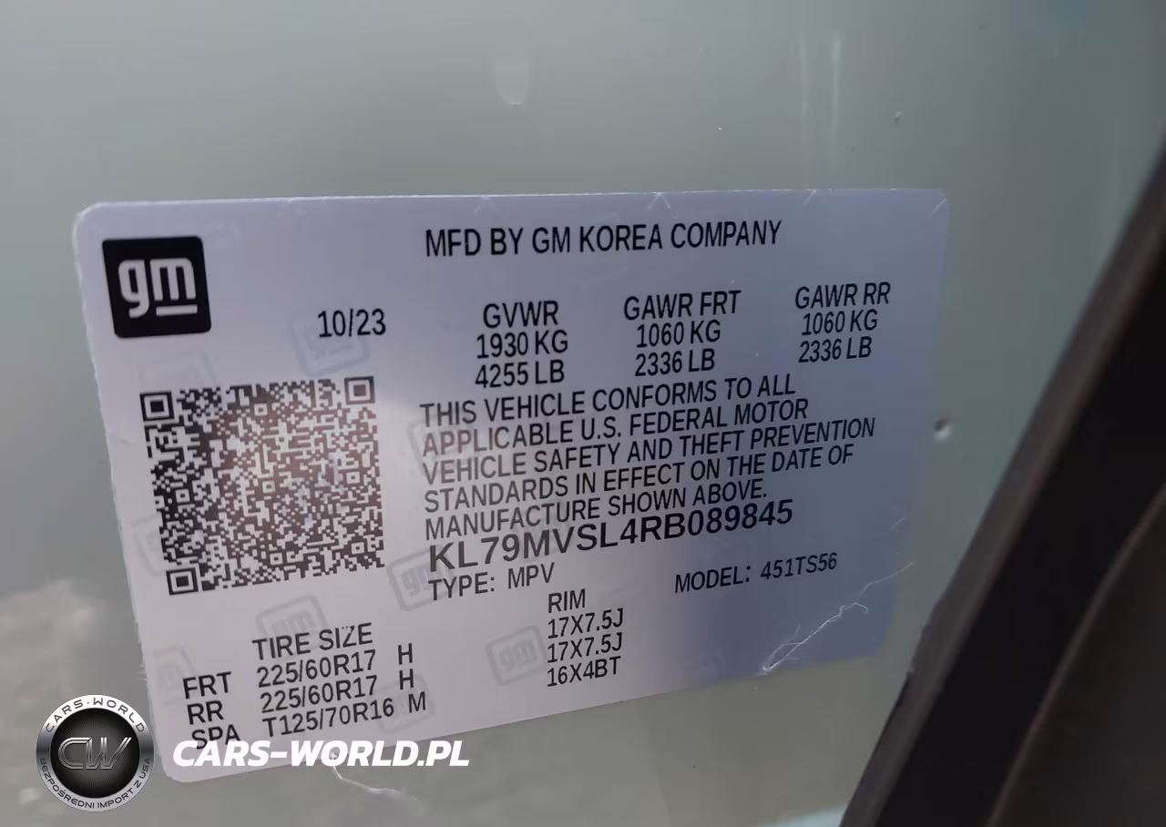 2024 Chevrolet Trailblazer Fwd Activ VIN:KL79MVSL4RB089845 - 9