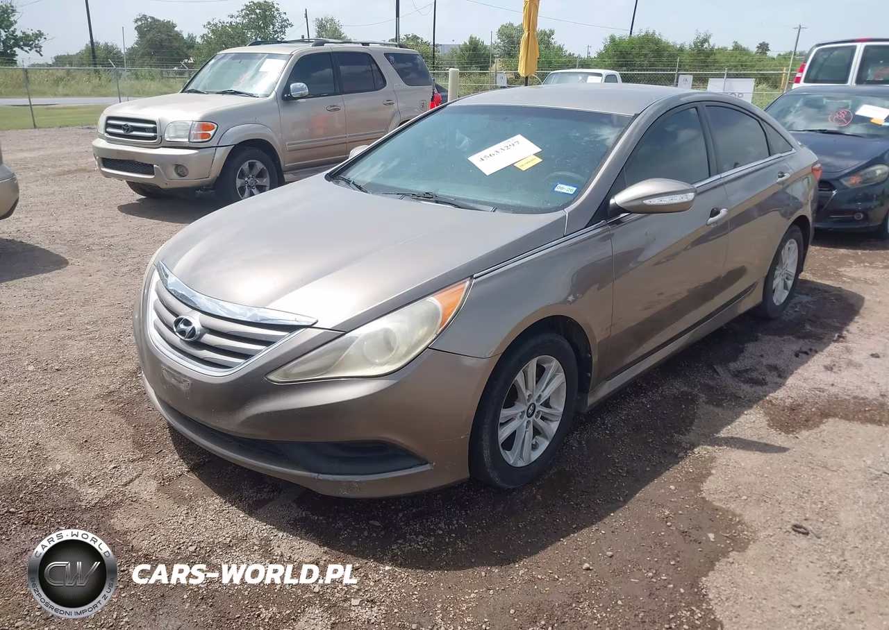 2014 Hyundai Sonata Gls VIN:5NPEB4AC4EH921907 - 2