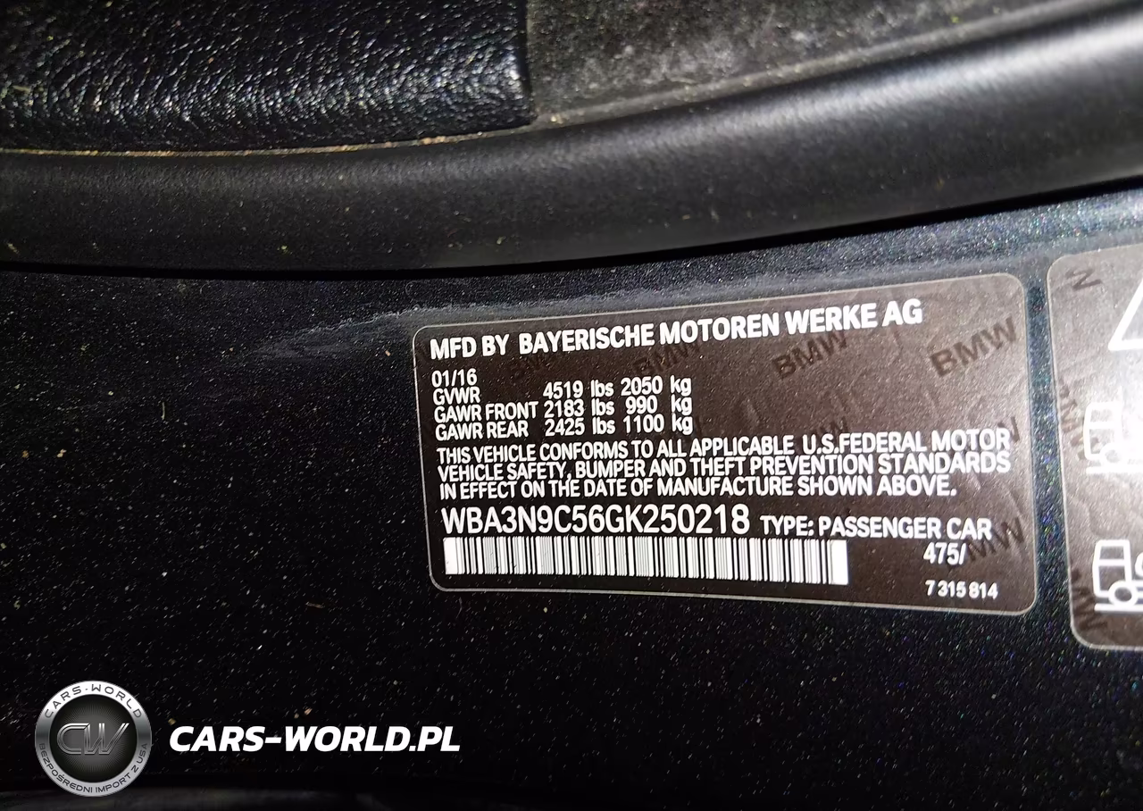 2016 BMW 428I xDrive VIN:WBA3N9C56GK250218 - 9