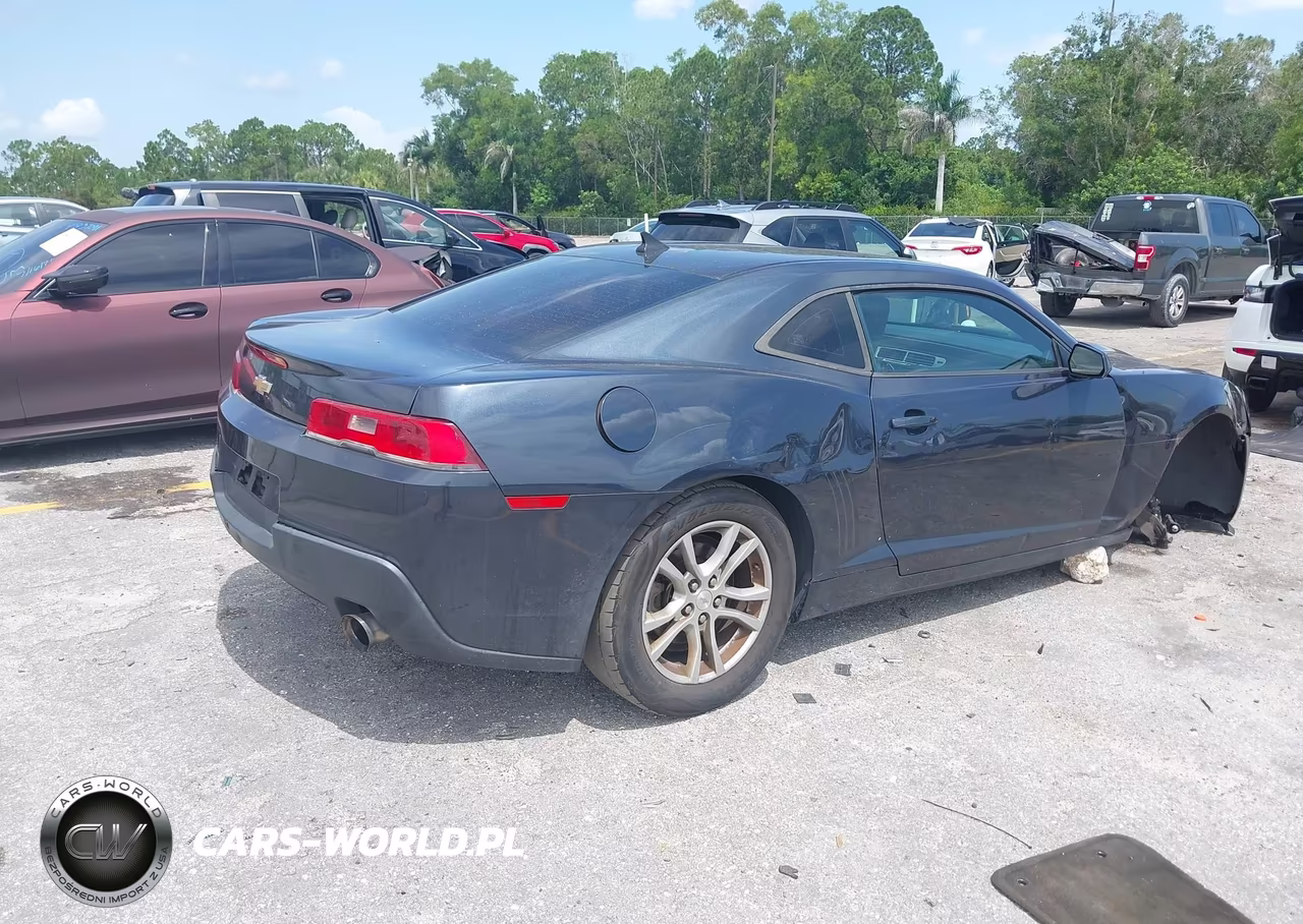 2014 Chevrolet Camaro 2Ls VIN:2G1FA1E38E9320463 - 4