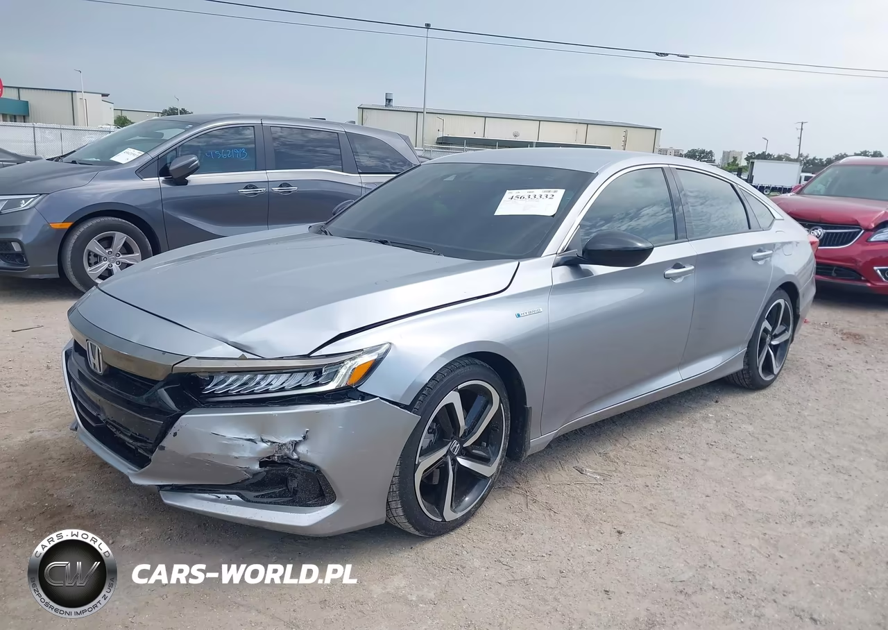 2022 Honda Accord Hybrid Sport VIN:1HGCV3F28NA039348 - 2