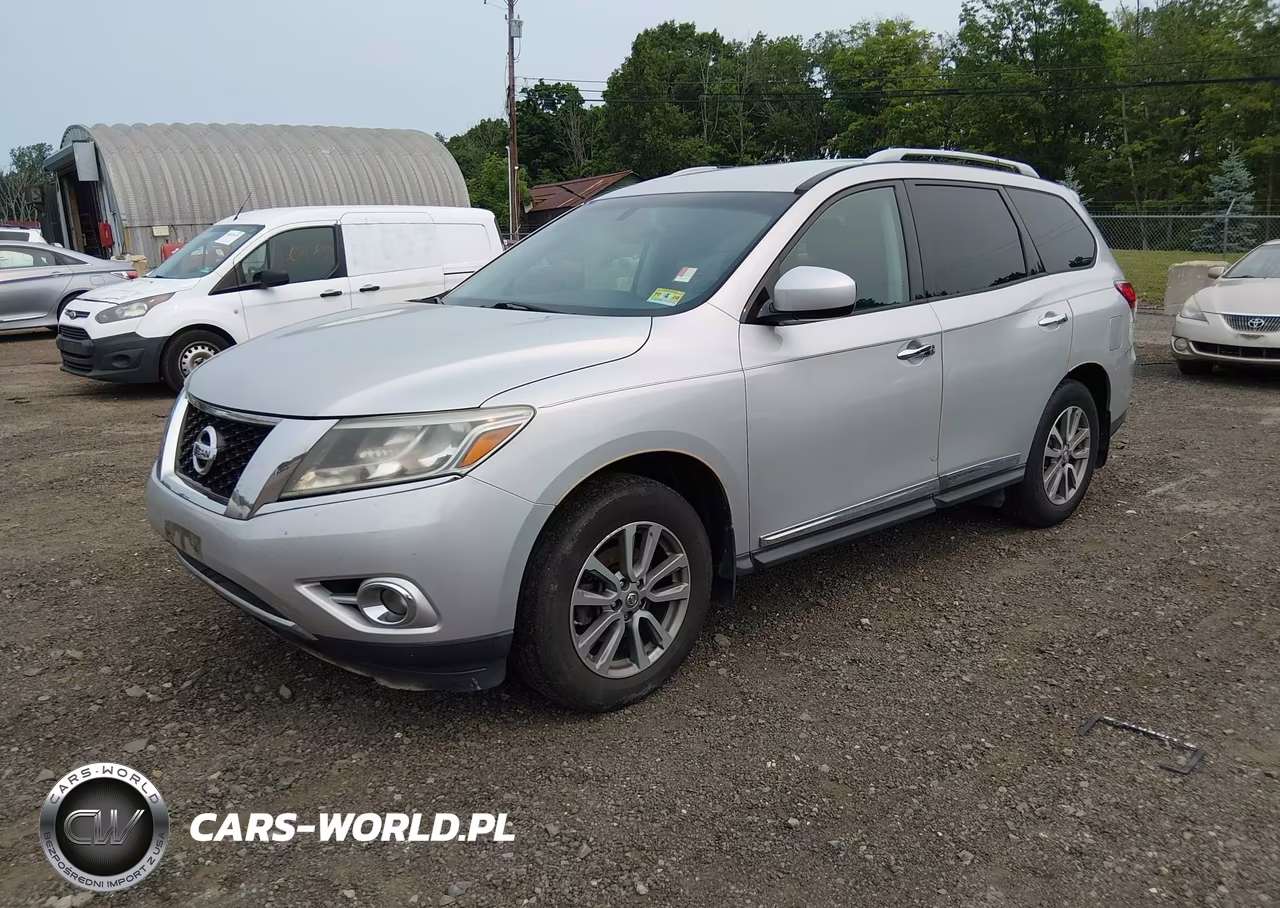 2014 Nissan Pathfinder Sl VIN:5N1AR2MM7EC721582 - 2