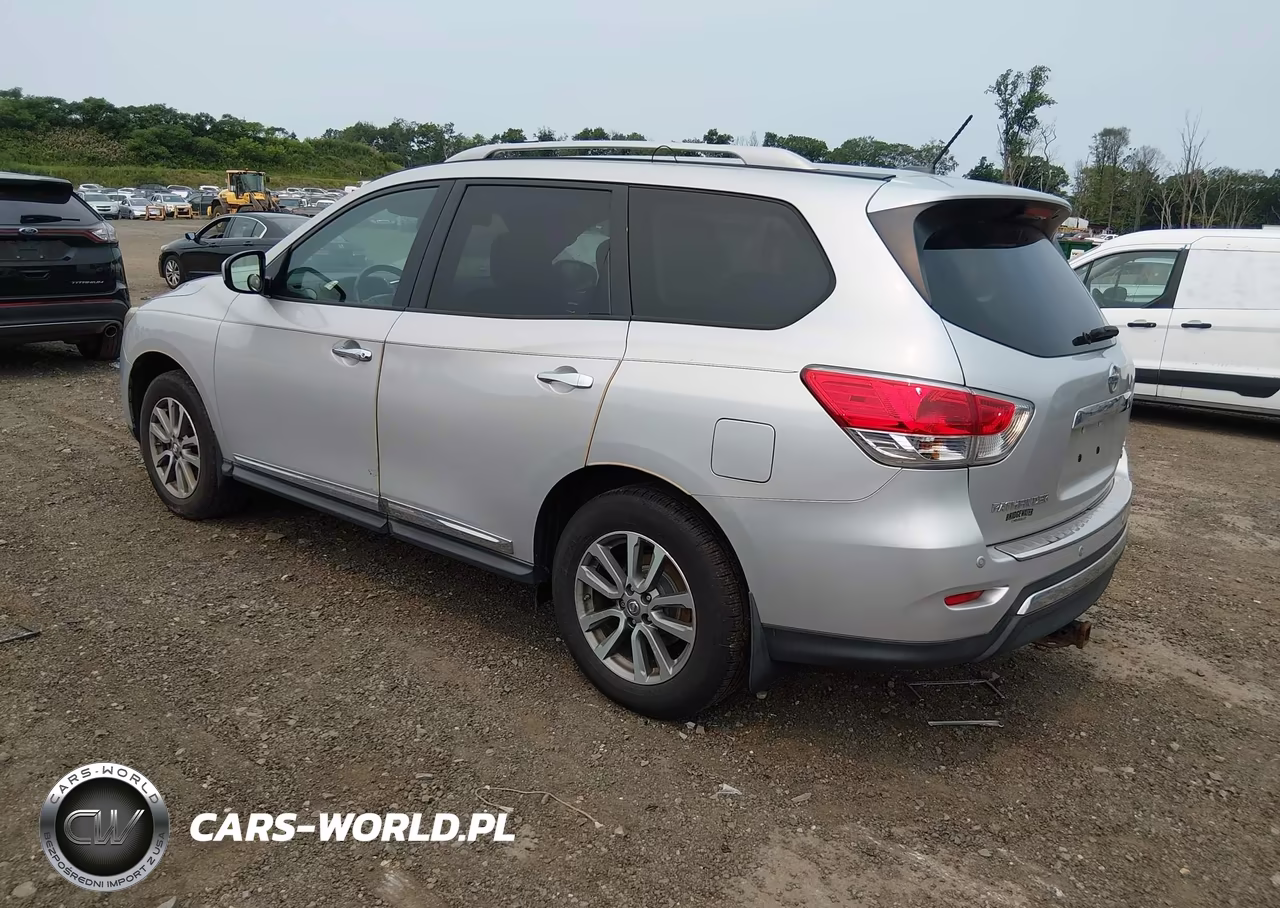2014 Nissan Pathfinder Sl VIN:5N1AR2MM7EC721582 - 3