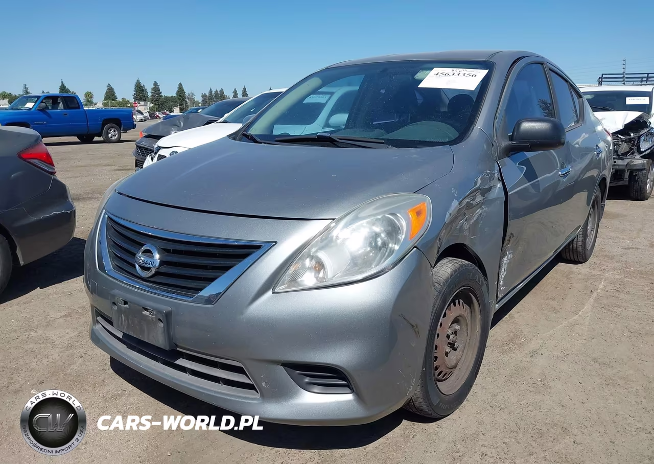 2014 Nissan Versa 1.6 Sv VIN:3N1CN7AP8EK440621 - 2