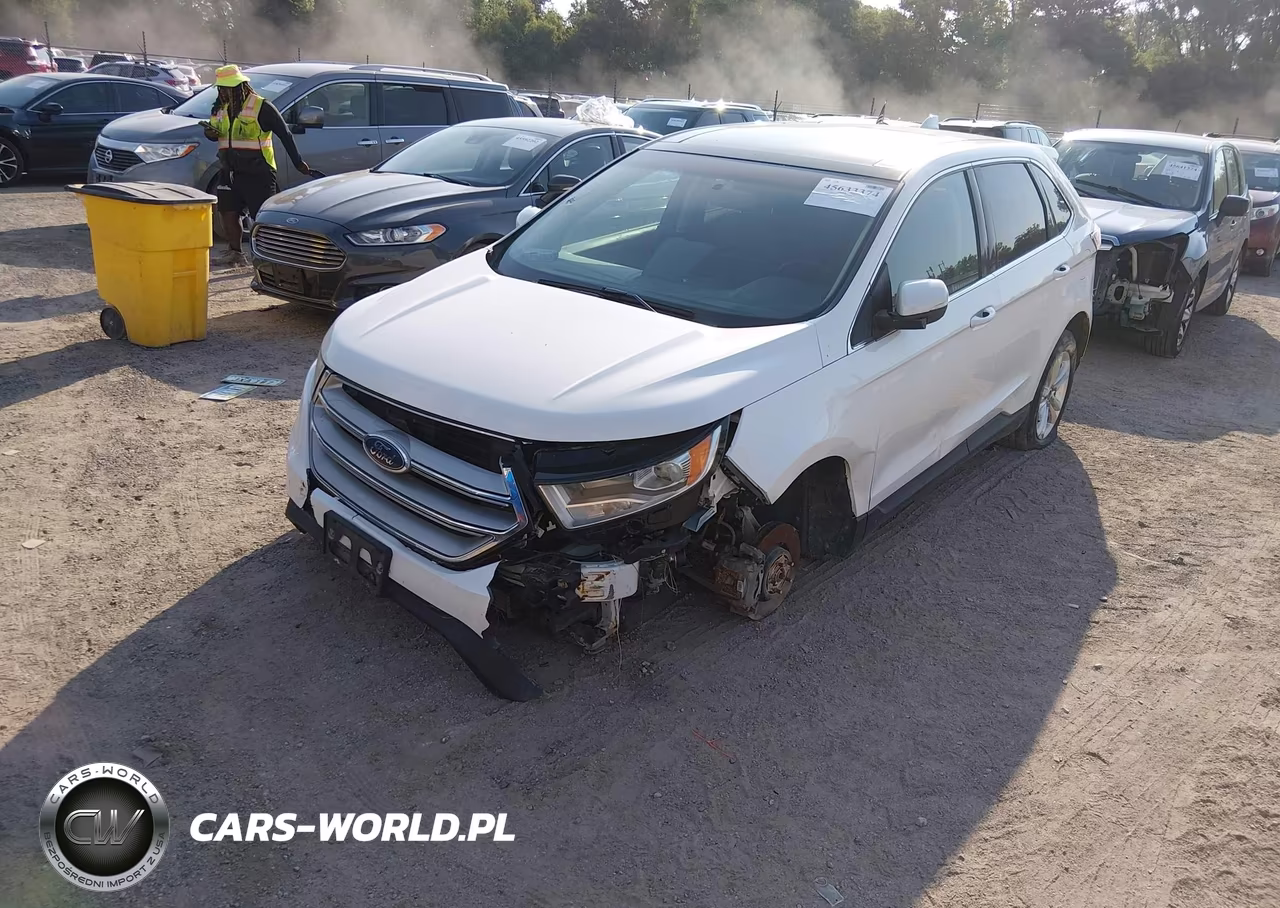 2015 Ford Edge Sel VIN:2FMTK4J94FBB20964 - 2