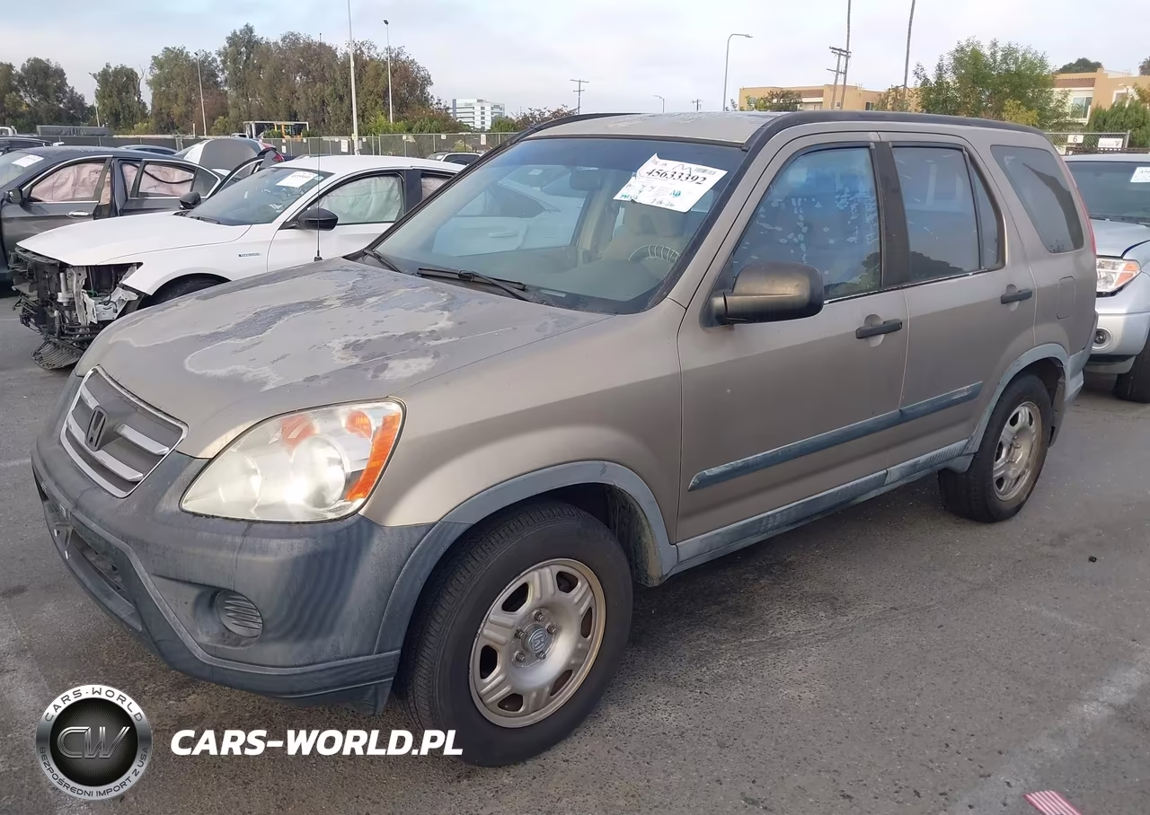 2005 Honda Cr-V Lx VIN:JHLRD68545C003216 - 2