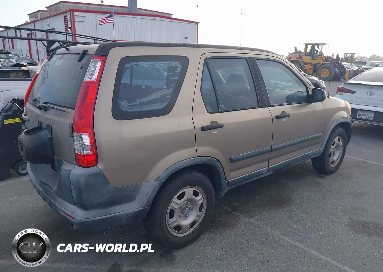 2005 Honda Cr-V Lx VIN:JHLRD68545C003216 - 4