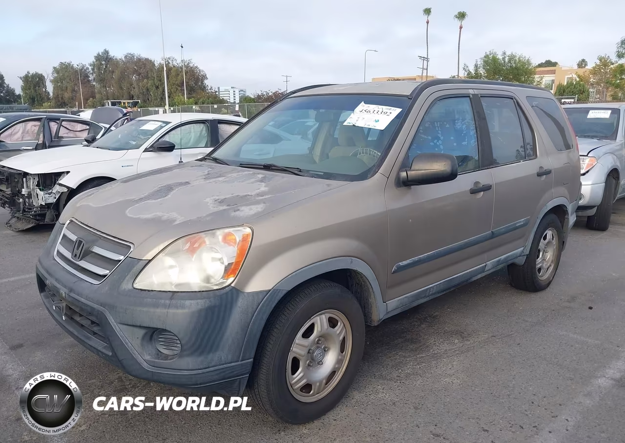 2005 Honda Cr-V Lx VIN:JHLRD68545C003216 - 6