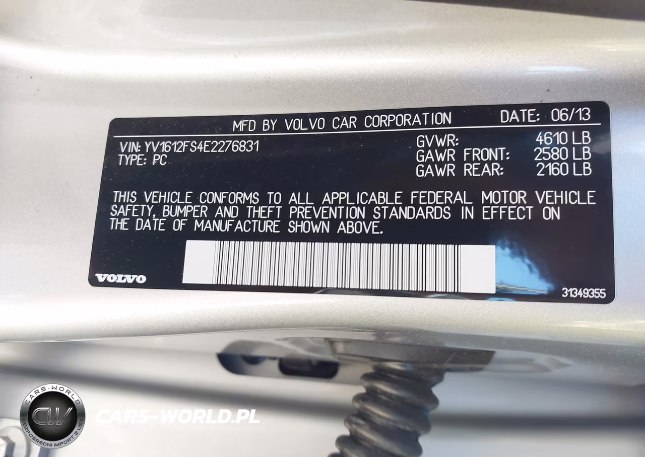 2014 Volvo S60 T5 VIN:YV1612FS4E2276831 - 9