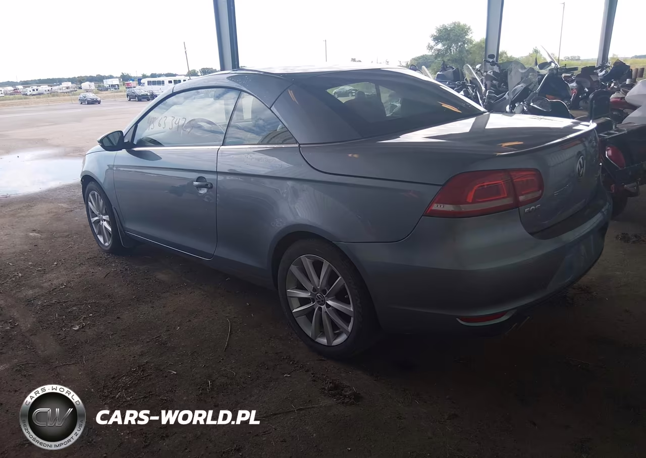 2014 Volkswagen Eos Komfort VIN:WVWBW8AH5EV003237 - 3