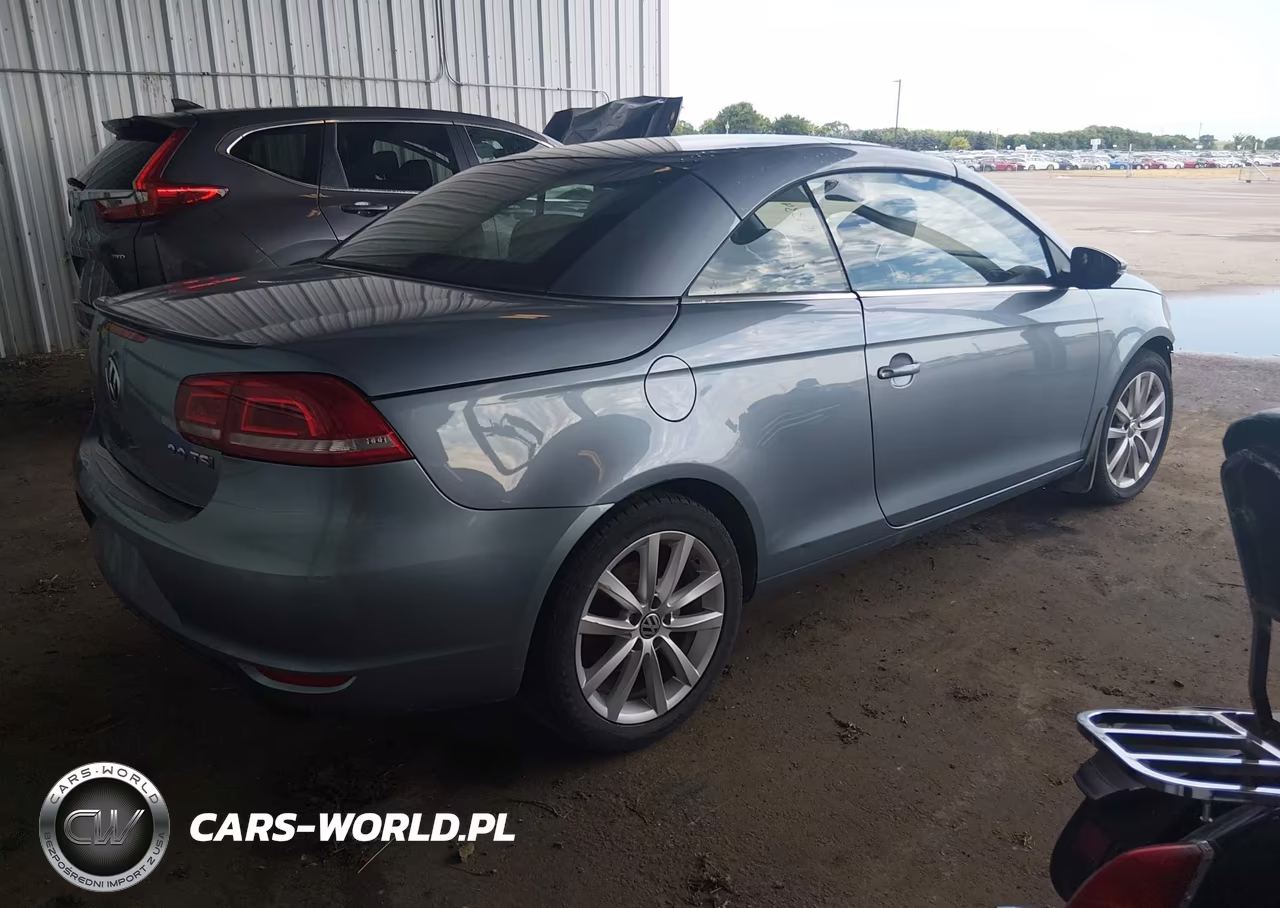 2014 Volkswagen Eos Komfort VIN:WVWBW8AH5EV003237 - 4