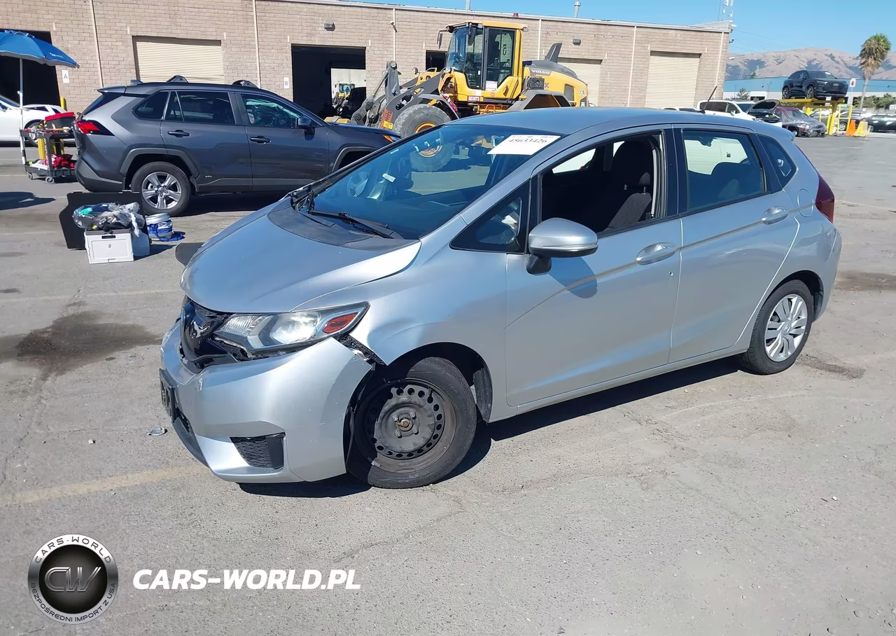 2016 Honda Fit Lx VIN:JHMGK5H53GX008096 - 2