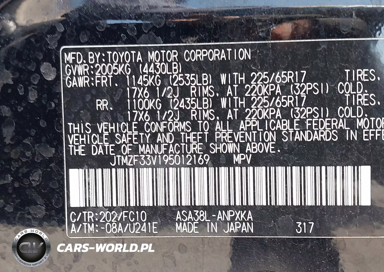 2009 Toyota Rav4 VIN:JTMZF33V195012169 - 9