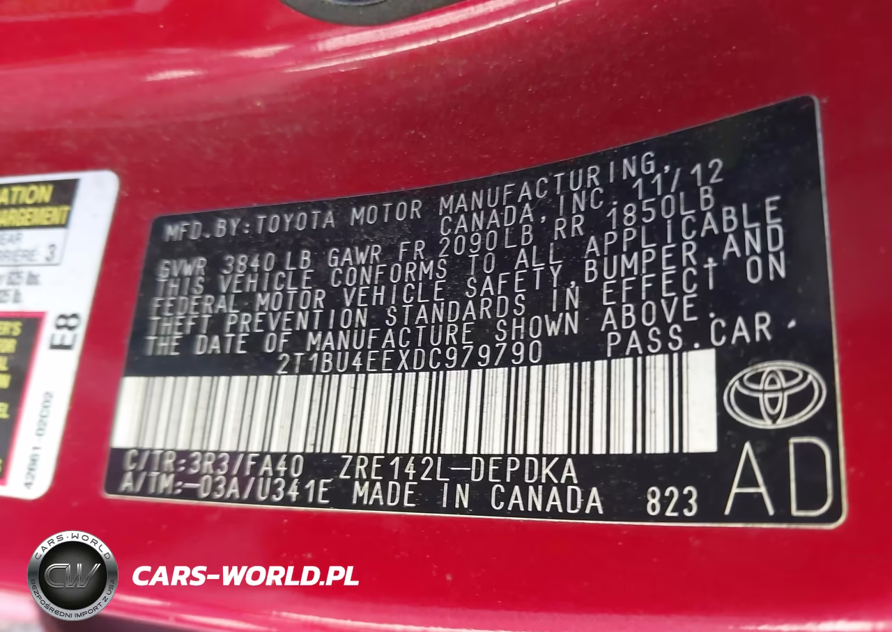 2013 Toyota Corolla L VIN:2T1BU4EEXDC979790 - 9