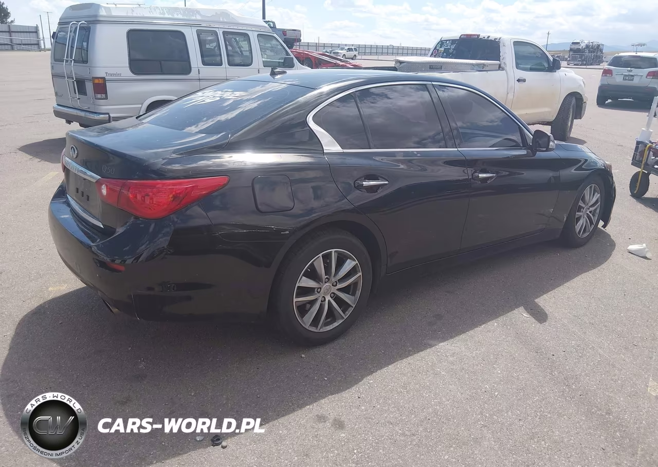 2015 Infiniti Q50 Premium VIN:JN1BV7AP9FM344350 - 4