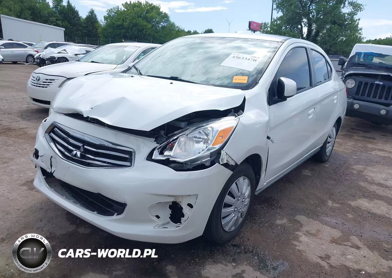 2019 Mitsubishi Mirage G4 Es VIN:ML32F3FJ8KHF03455 - 2