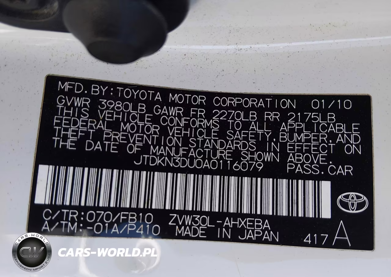 2010 Toyota Prius Ii VIN:JTDKN3DU0A0116079 - 9