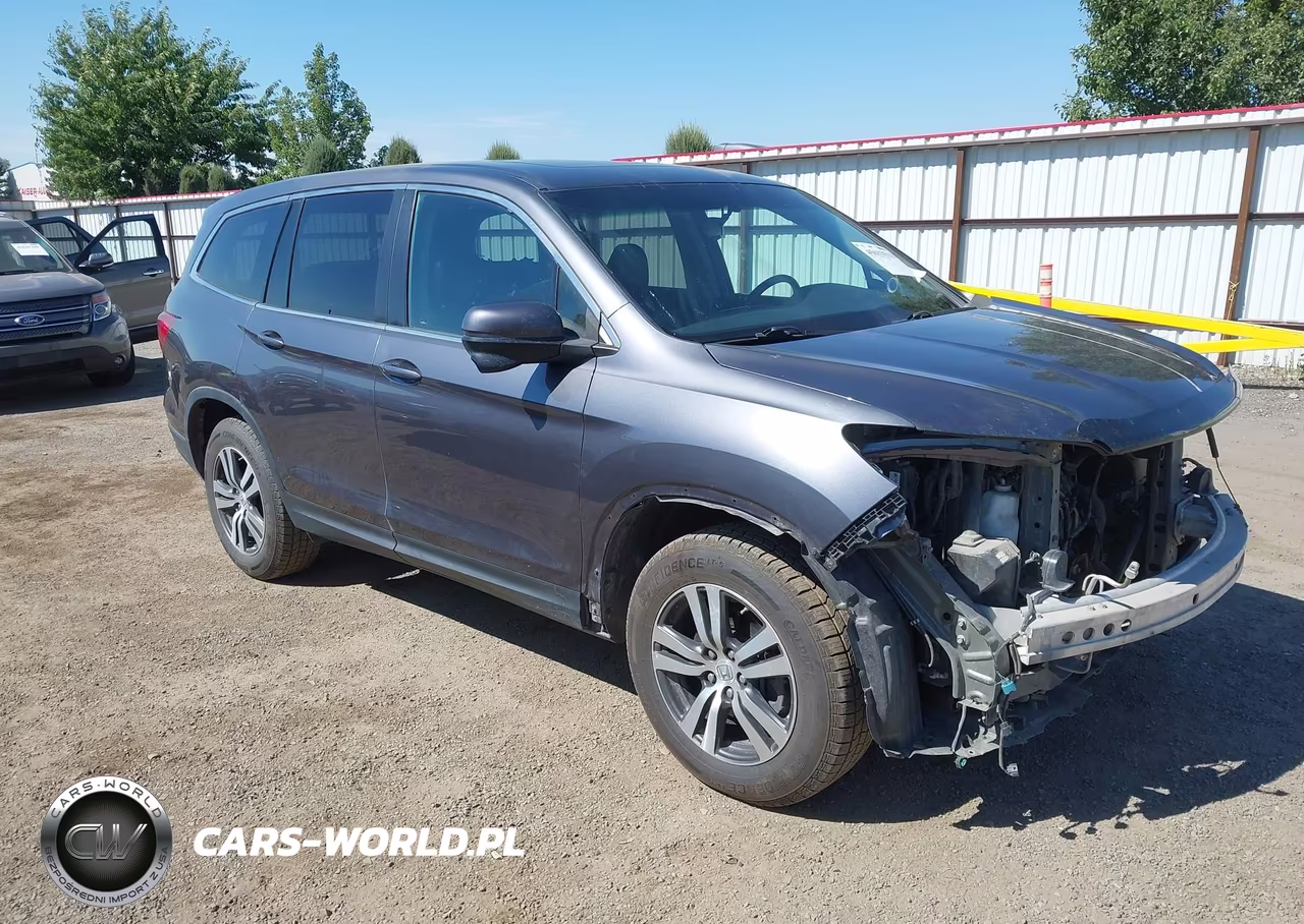 2018 Honda Pilot Ex-L VIN:5FNYF6H57JB028241 - 1
