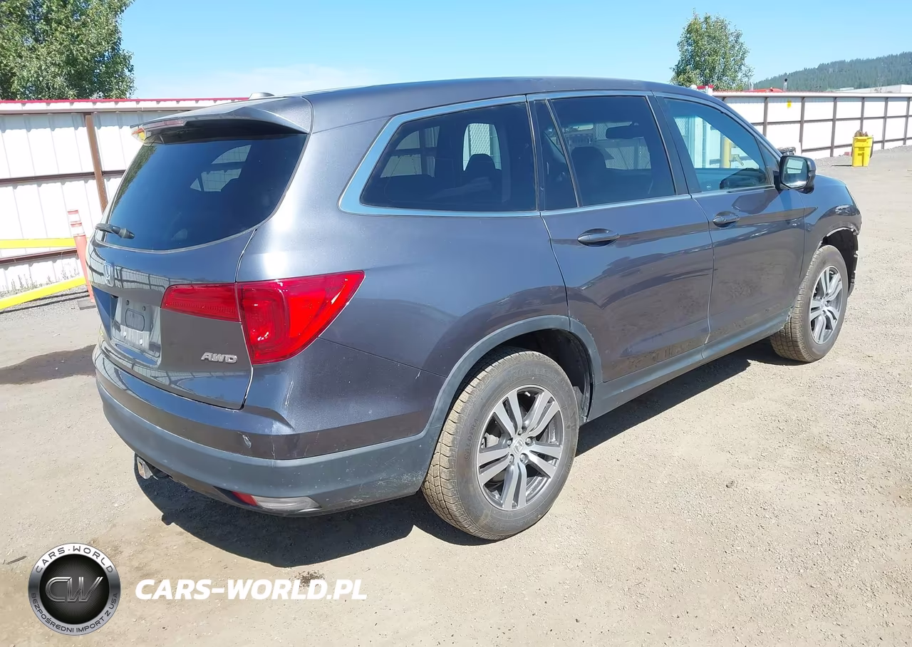 2018 Honda Pilot Ex-L VIN:5FNYF6H57JB028241 - 4