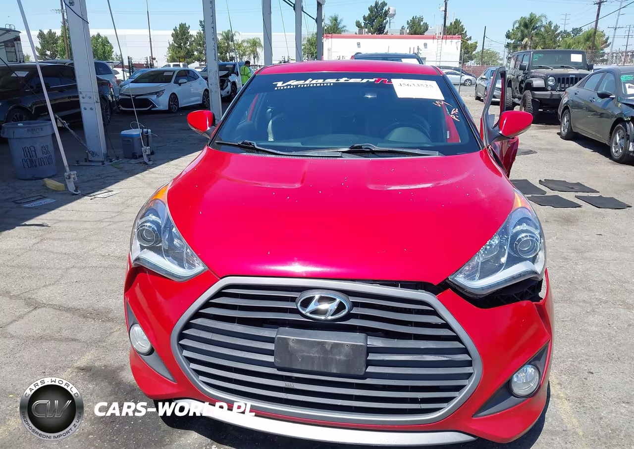 2016 Hyundai Veloster Turbo VIN:KMHTC6AE2GU302681 - 12