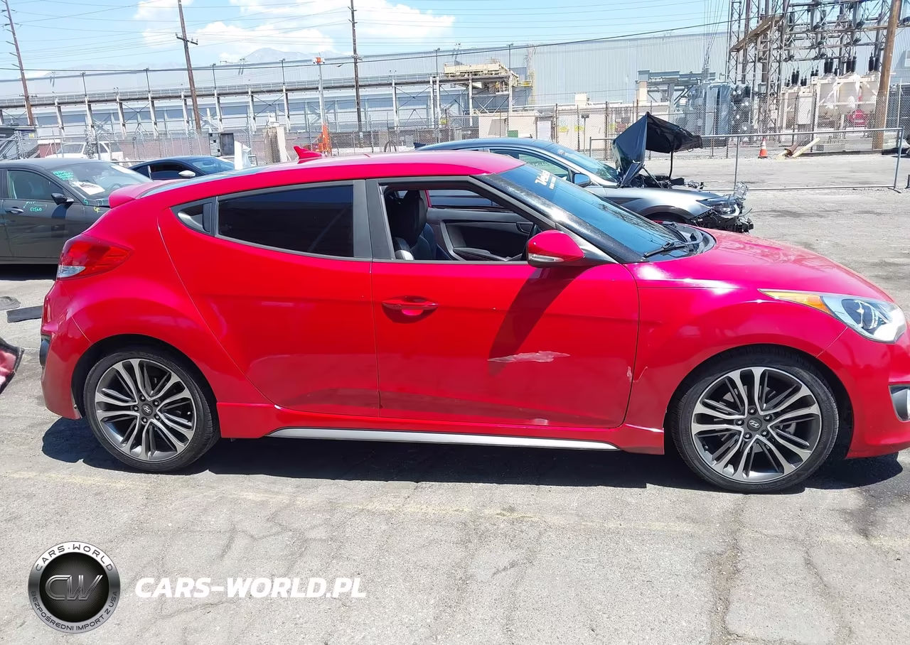 2016 Hyundai Veloster Turbo VIN:KMHTC6AE2GU302681 - 13