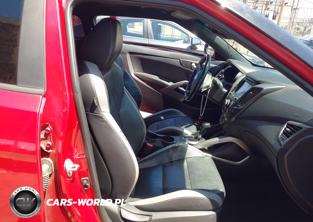 2016 Hyundai Veloster Turbo VIN:KMHTC6AE2GU302681 - 5