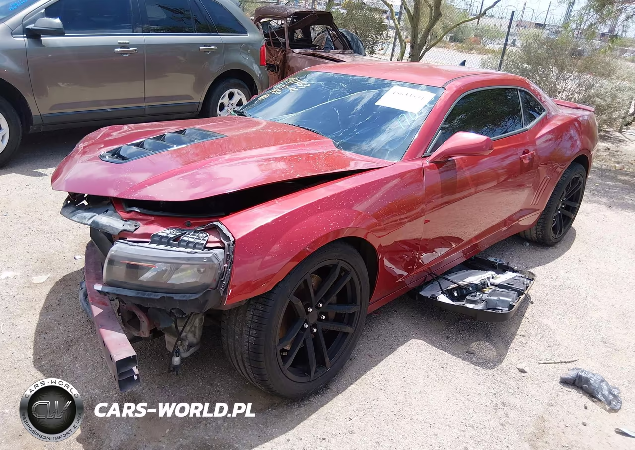 2014 Chevrolet Camaro 1Ss VIN:2G1FJ1EJ0E9170878 - 2