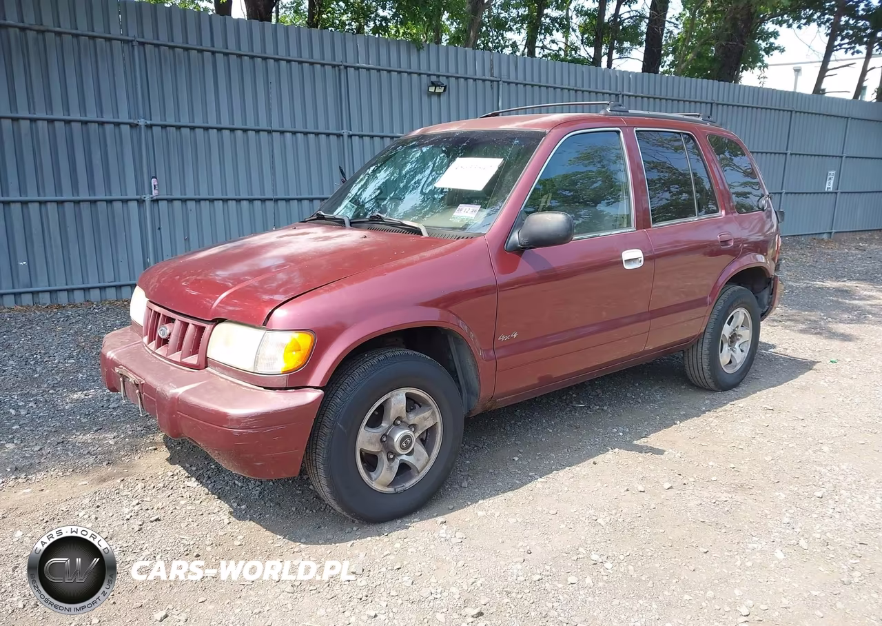 2002 Kia Sportage VIN:KNDJA723325127087 - 2
