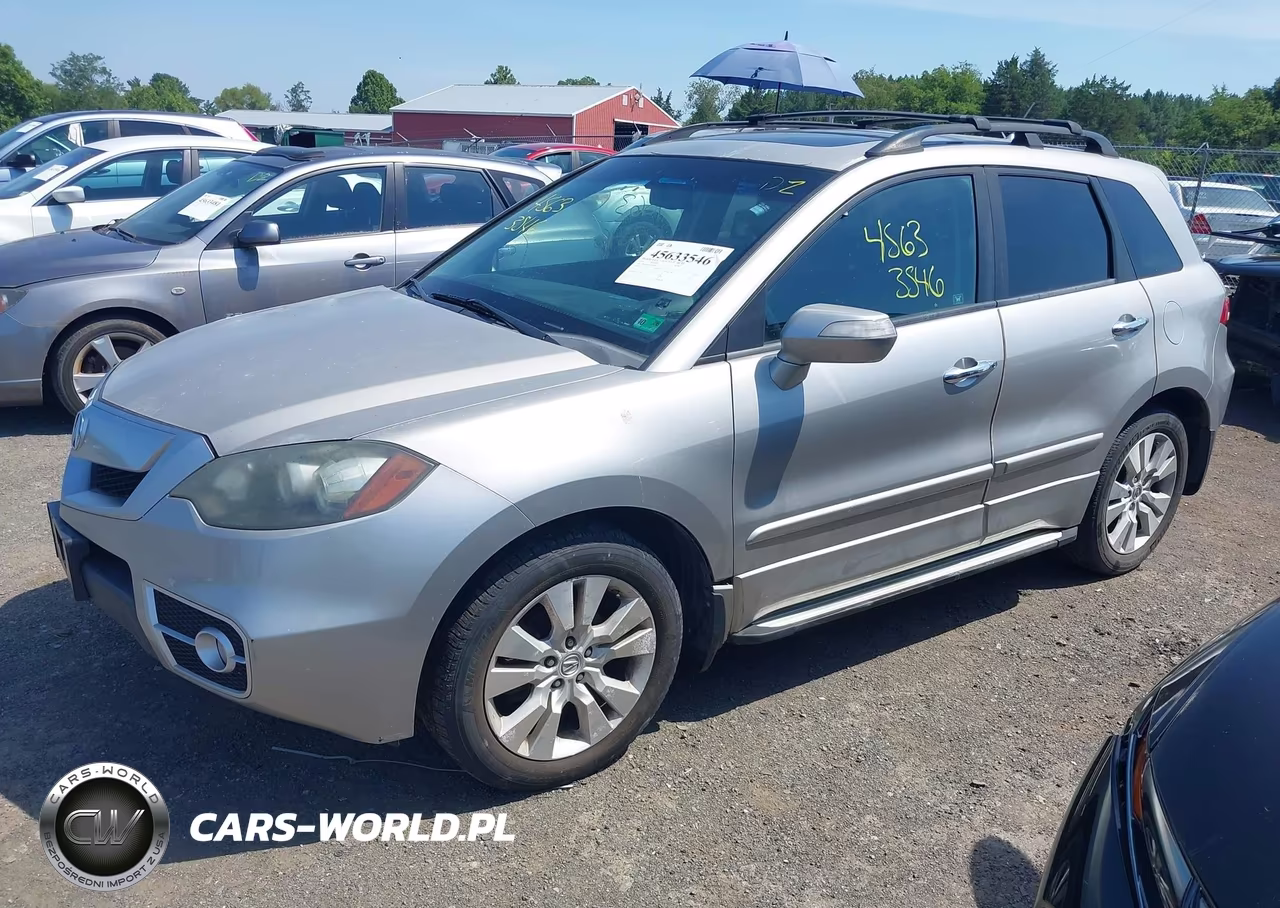 2010 Acura Rdx VIN:5J8TB1H2XAA007926 - 2