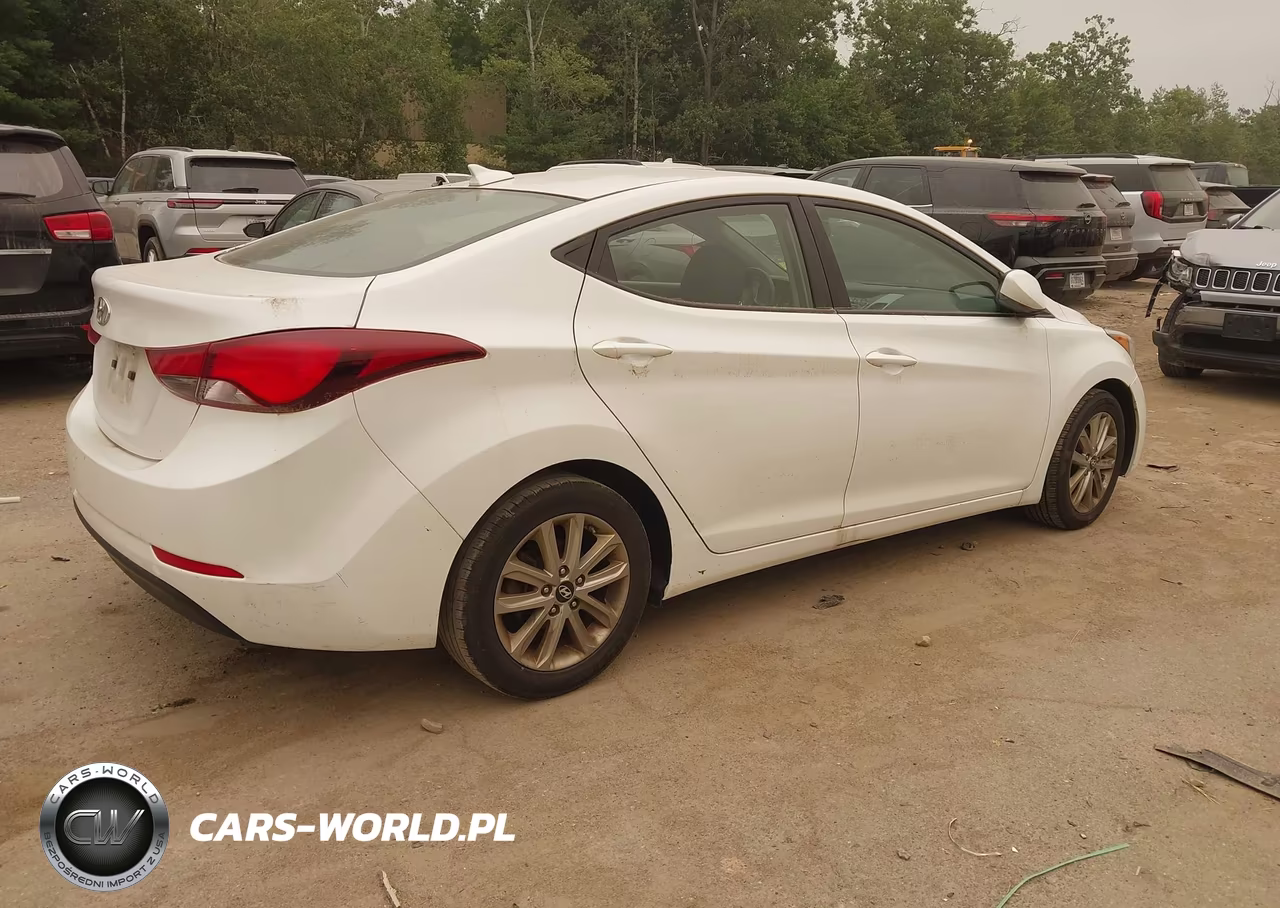 2016 Hyundai Elantra Se VIN:5NPDH4AE5GH772244 - 4