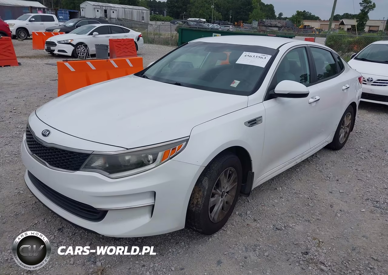 2017 Kia Optima Lx VIN:5XXGT4L33HG166302 - 2