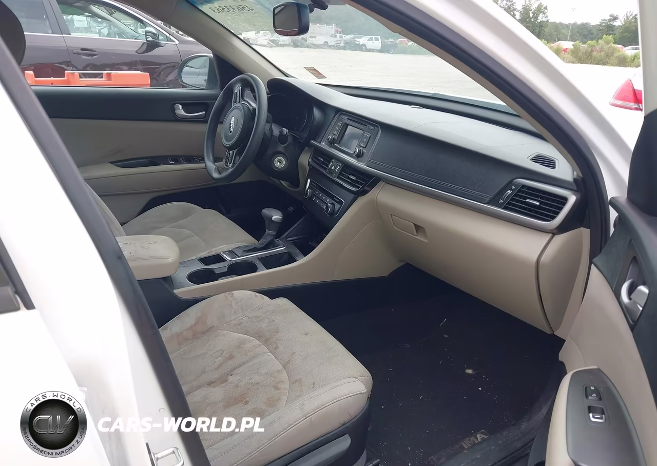 2017 Kia Optima Lx VIN:5XXGT4L33HG166302 - 5