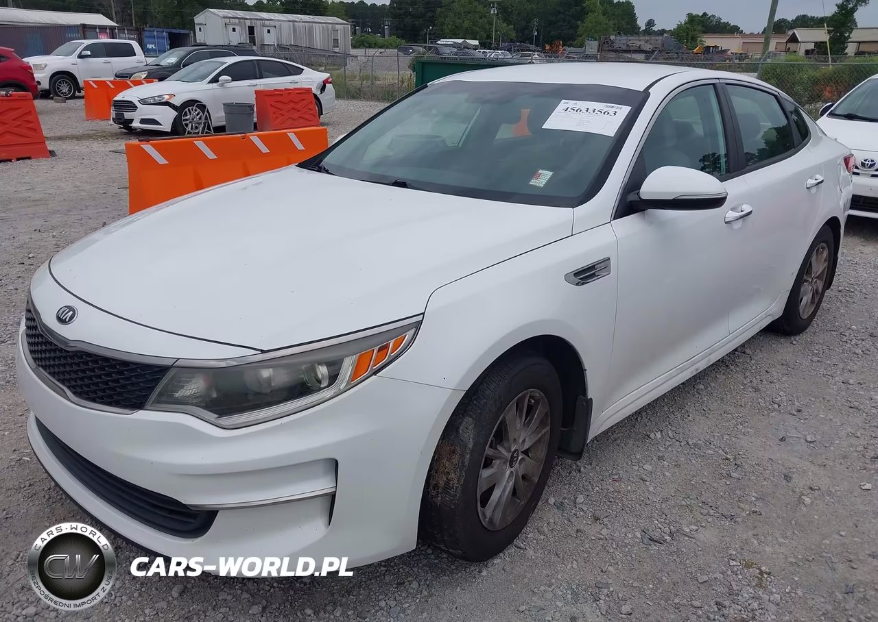 2017 Kia Optima Lx VIN:5XXGT4L33HG166302 - 6