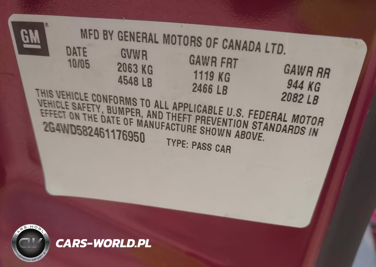 2006 Buick Lacrosse Cxl VIN:2G4WD582461176950 - 9