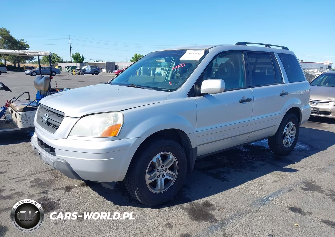 2004 Honda Pilot Ex-L VIN:2HKYF18734H520548 - 2