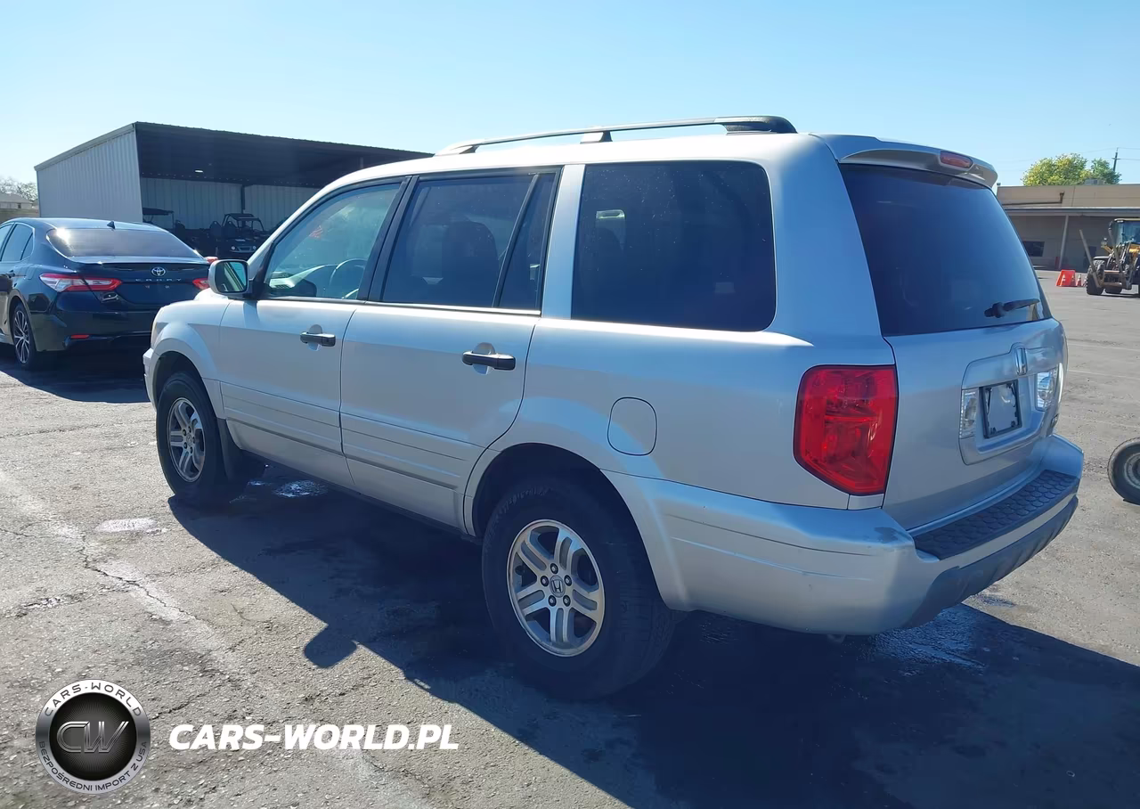 2004 Honda Pilot Ex-L VIN:2HKYF18734H520548 - 3