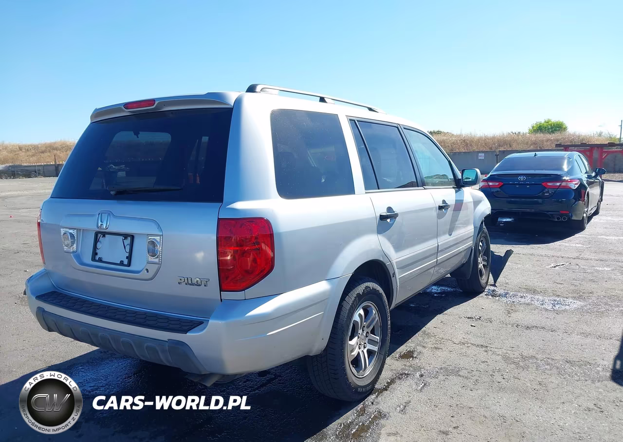 2004 Honda Pilot Ex-L VIN:2HKYF18734H520548 - 4