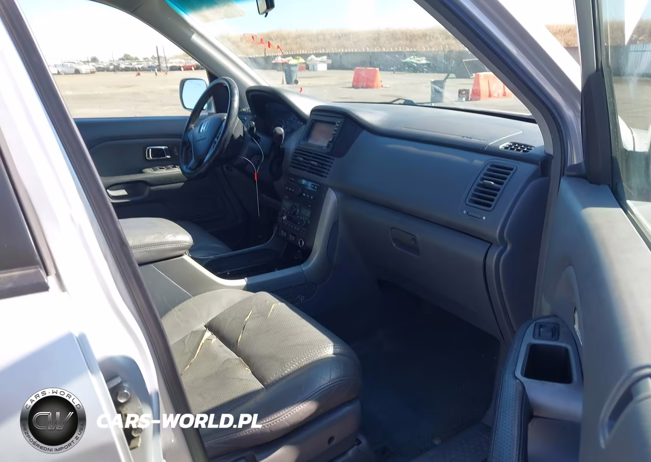 2004 Honda Pilot Ex-L VIN:2HKYF18734H520548 - 5