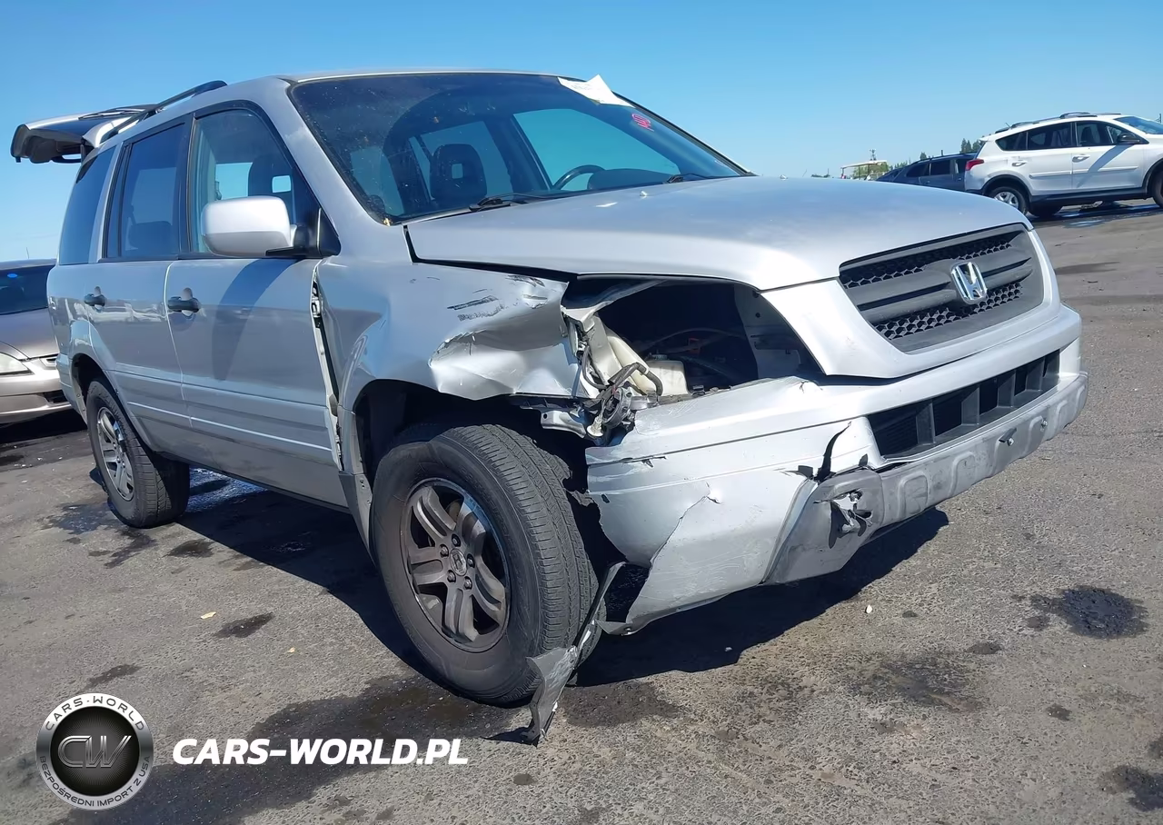 2004 Honda Pilot Ex-L VIN:2HKYF18734H520548 - 6