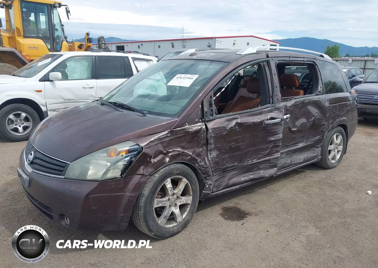 2007 Nissan Quest 3.5 Se VIN:5N1BV28U47N110829 - 2