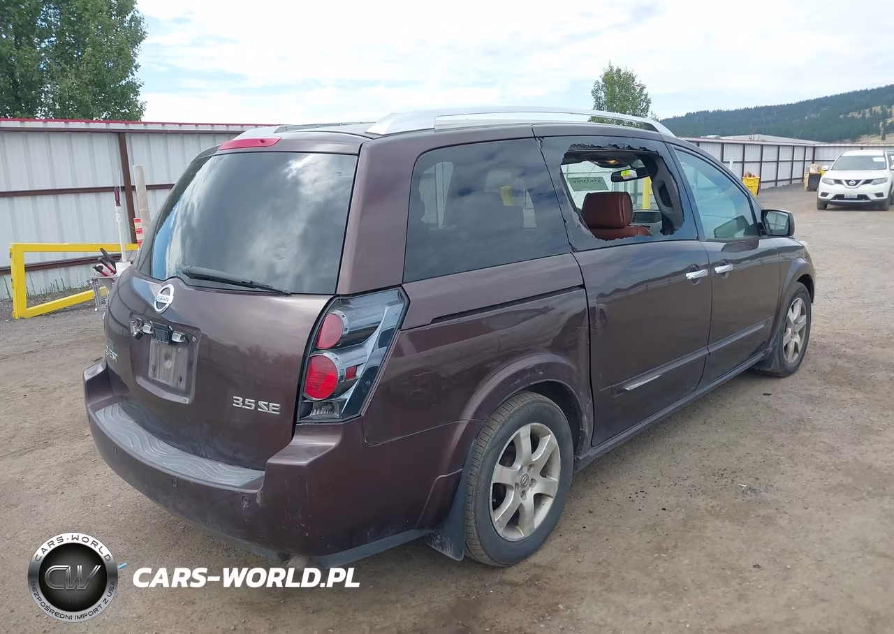 2007 Nissan Quest 3.5 Se VIN:5N1BV28U47N110829 - 4